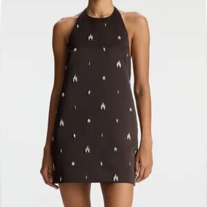 Mini Embellished Dress🤎